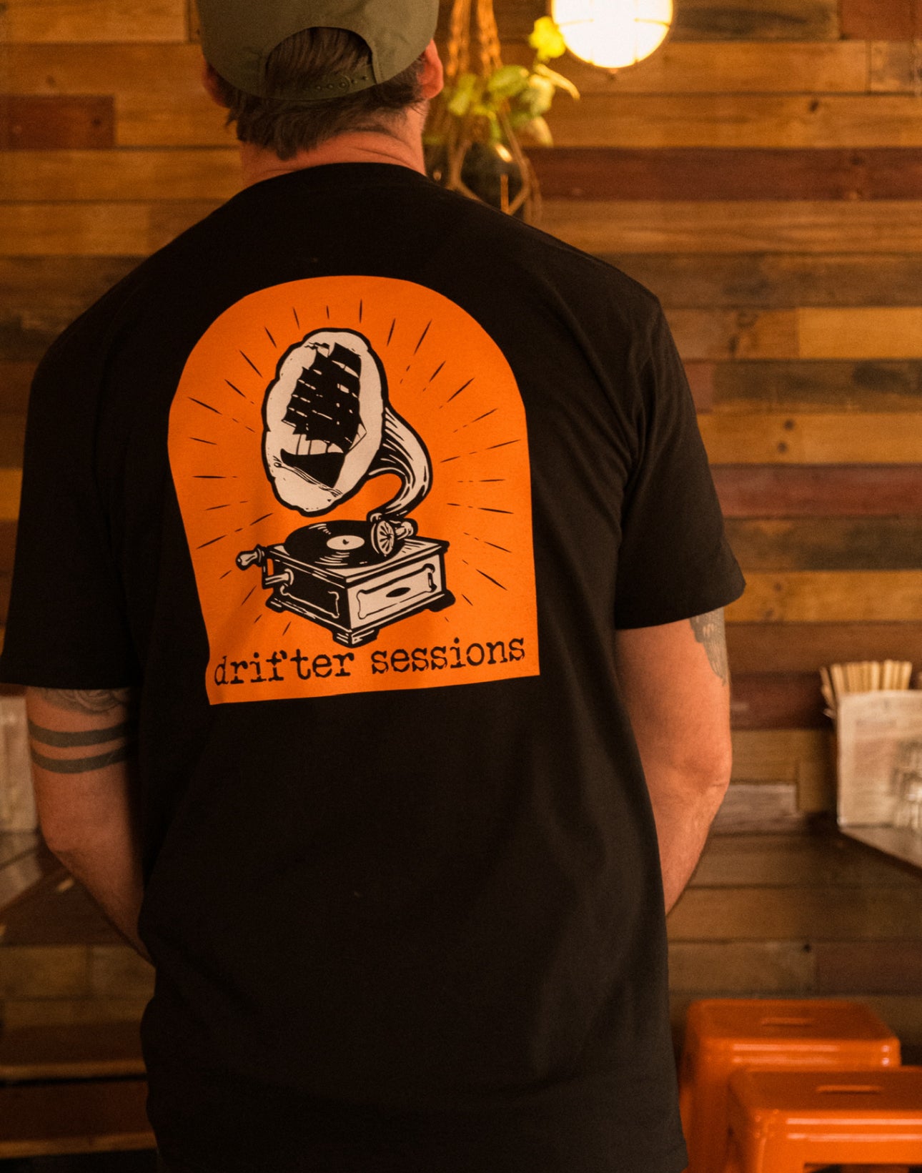 Pocket tee - black